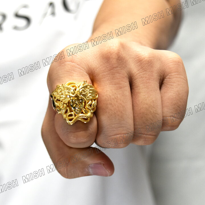 楽天市場】ヴェルサーチ VERSACE リング 指輪 メンズ ブランド  