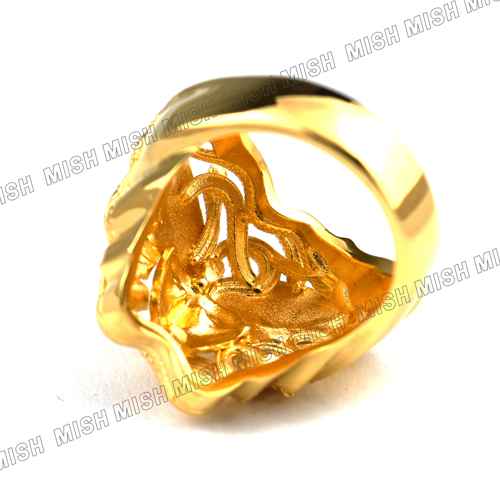 ヴェルサーチ VERSACE リング 指輪 メンズ ブランド シルバー ゴールド 金属アレルギー メデューサ 人気 DG55870S | MISH　 楽天市場店