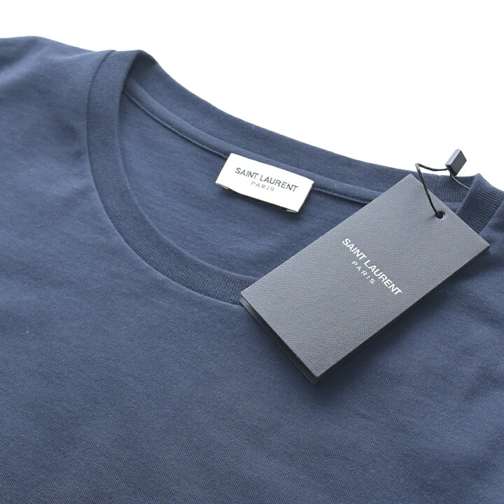 楽天市場】サンローラン リバースTシャツ メンズ 半袖 ラウンドネック 
