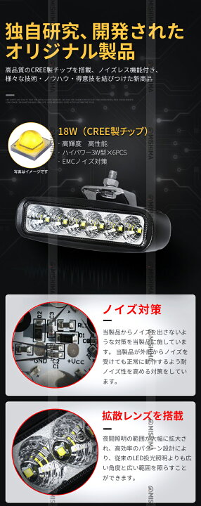 楽天市場】led 作業灯 投光器 LED 作業灯 ワークライト 【1台・タイヤ 