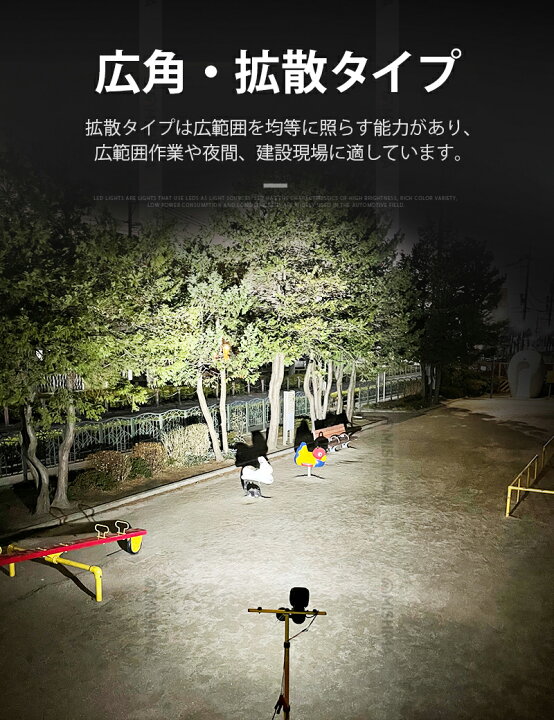 楽天市場】作業灯 LED ワークライト 投光器 【3台/最大14ヵ月保証 