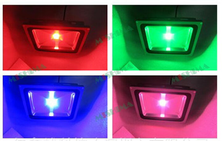 楽天市場】【10台/最大14ヵ月保証】LED 投光器 イルミネーション 16色 