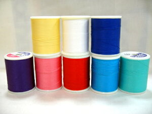 【フジックス】レジロン300m巻 《白・黒・生成・赤〜39番》【ニット地 ミシン部品 ミシン糸 裁縫 ソーイング 材料 手芸 ハンドメイド】