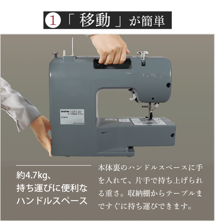 ブラザーミシン美品。 楽天市場】【P10倍！】MJ55 ブラザー 電動ミシン シンプルを極めた電動