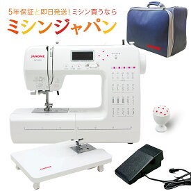 ＼P10倍！3030円CPあり★／ ジャノメ コンピューターミシン NP400　豪華特典付き！ 自動糸切り＆水平送り機能!　特注モデルミシン 初心者 本体 自動糸調子【送料無料】【最大5年保証】