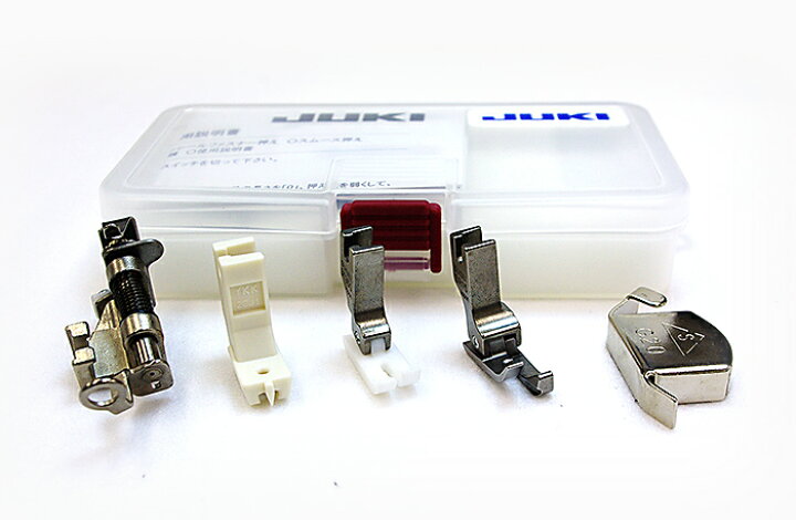 楽天市場】【同時購入専用】【JUKI】「職業用プロキット」(キルト押え・コンシールファスナー押え・スムース押え・右段付き押え・マグネット定規) : ミシン買うならミシンジャパン 楽天市場】【同時購入専用】【JUKI】「職業用プロキット」(キルト押え・コンシールファスナー押え・スムース押え・右段付き押え・マグネット定規) : ミシン買うならミシンジャパン