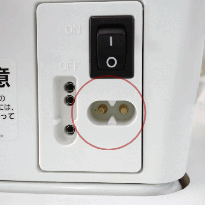 楽天市場】【メーカー純正品】ジャノメ 家庭用ミシン専用電源コード