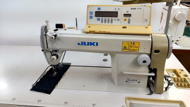 【中古】JUKI ジューキ DDL-5581N/CP130 1本針本縫い自動糸切りミシン（タッチバック、糸払い付）100V SC-1AA　BOX CP-130　「縫い始め、縫い終わり自動止縫い機能付き操作パネル」