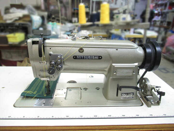 楽天市場】【中古】 モデルNO DU-125-22型 三菱 本縫い二本針 総合送り 