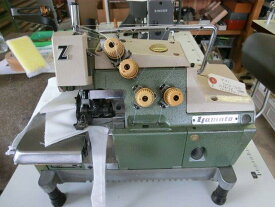 【中古】 YAMATO　DCZ-725Y-ND1　2本針4本糸オーバーロックミシン　頭部のみ