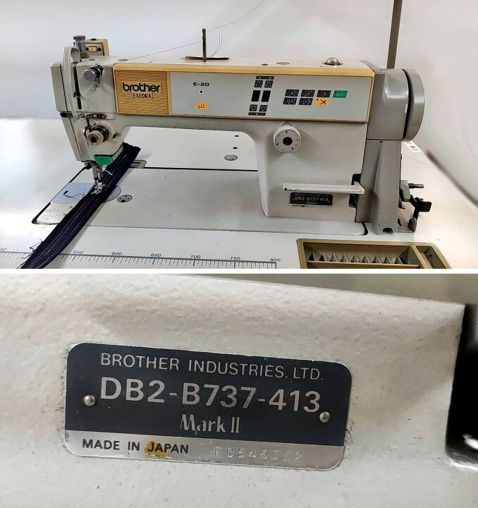 楽天市場】【中古】 ブラザー BROTHER DB2-B737-413 MarkII1本針本 
