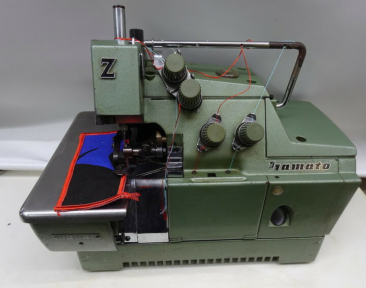 楽天市場】【中古】 日本製 ヤマト オーバーロックミシン モデルNOー 