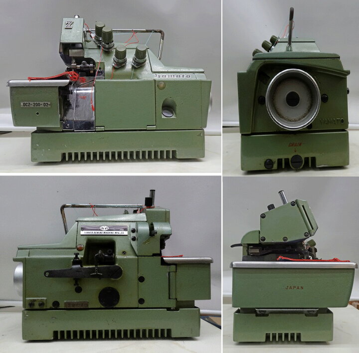 楽天市場】【中古】 日本製 ヤマト オーバーロックミシン モデルNOー 