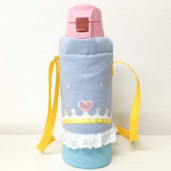 楽天市場 水筒カバー プリンセス Mサイズ 子供用 キッズ サーモス 象印 タイガー対応 ショルダー 肩掛け 水筒ケース ボトルカバー 入園グッズ 入学グッズ 幼稚園 保育園 小学校 町のミシン工房