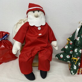 クリスマス サンタ 人形 オーナメント サンタクロース ラッピング プレゼント オーナメント ギフト 壁掛け 布製 日本製 クリスマスツリー クリスマスプレゼント Christmas Xmas ぬいぐるみ ギフト プレゼント