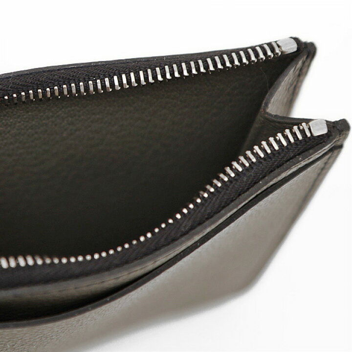 楽天市場】エルメス HERMES City zippe wallet レザー カードホルダー  