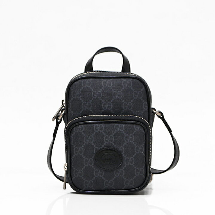 GUCCI - グッチ インターロッキングG付 ミニクロスボディバッグ GG  