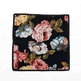 フェイラー Feiler ハンドタオル 30×30cm ROSE DREAM BLACK【ゆうパケット送料無料】