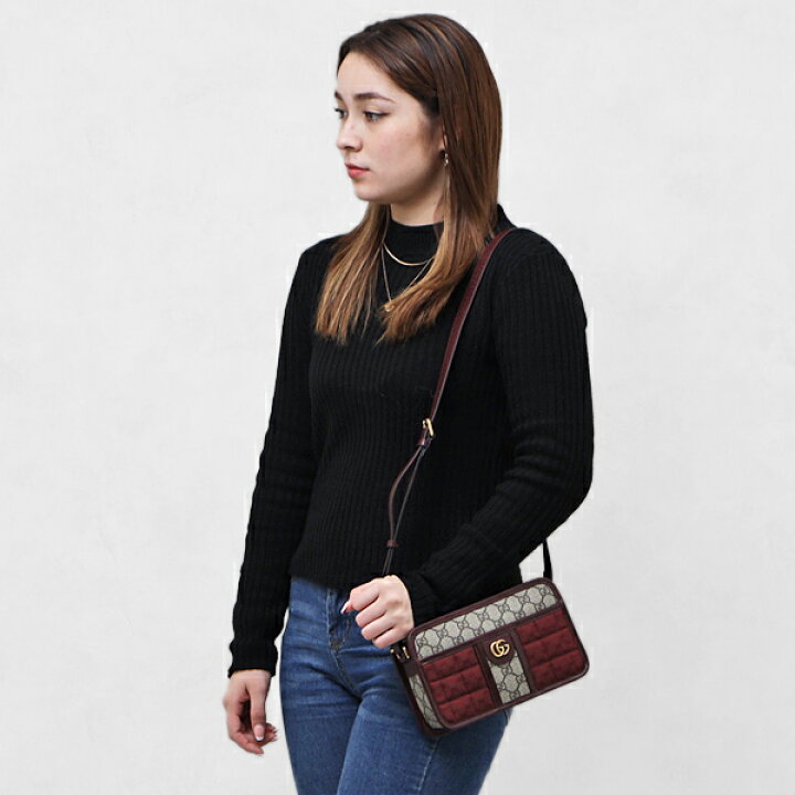 楽天市場】グッチ GUCCI ミニ GGキャンバス ショルダーバッグ ベージュ  