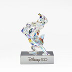 スワロフスキー SWAROVSKI フィギュリン ディズニー100周年 ドナルドダック Disney100 Donald Duck クリスタル フィギュア オブジェ インテリア 置物 5658474