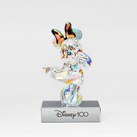 スワロフスキー SWAROVSKI フィギュリン ディズニー100周年 ミニーマウス Disney100 Minnie Mouse クリスタル フィギュア オブジェ インテリア 置物 5658476