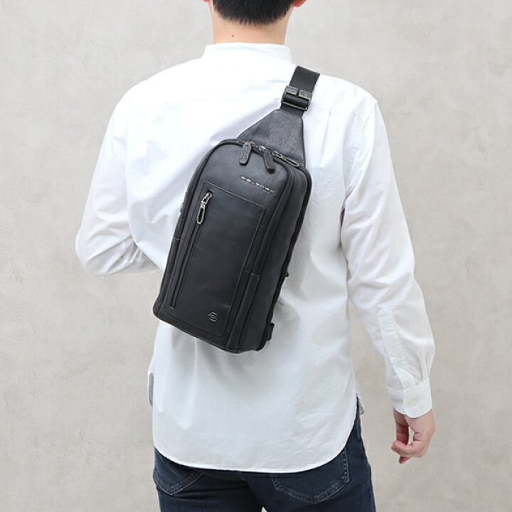 楽天市場】ピクアドロ PIQUADRO マーティンライン レザー ボディバッグ 