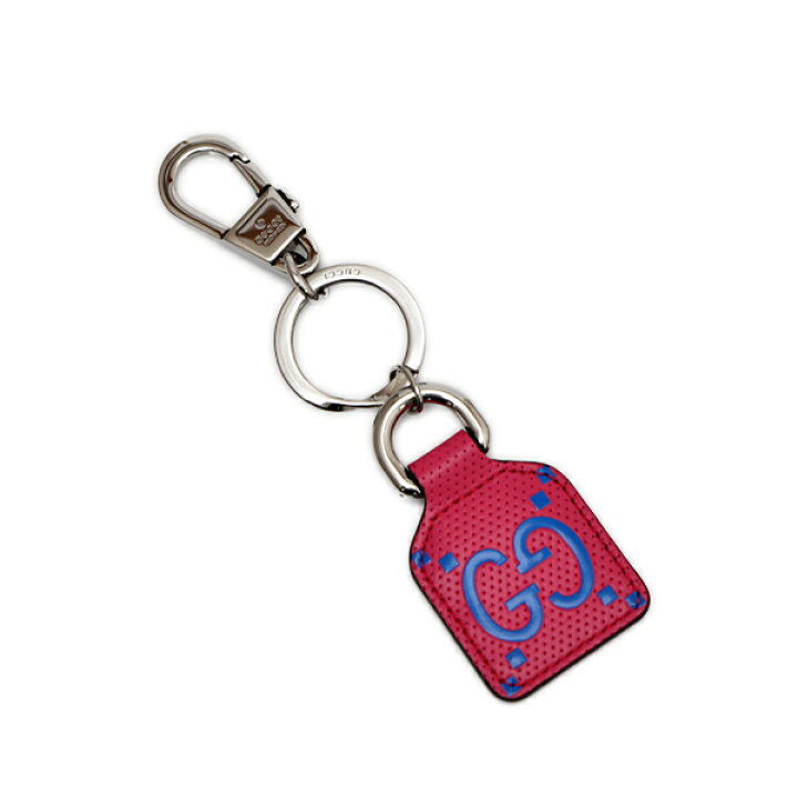 楽天市場】グッチ GUCCI GGエンボス レザー キーリング キーチェーン 