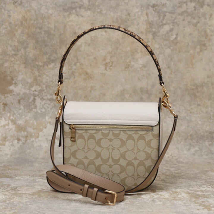 楽天市場】コーチ COACH アウトレット クリオ 23 シグネチャー×レザー 