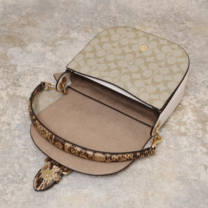 楽天市場】コーチ COACH アウトレット クリオ 23 シグネチャー×レザー 