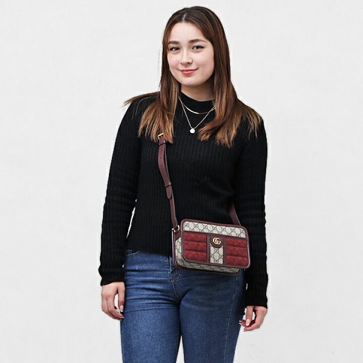 楽天市場】グッチ GUCCI ミニ GGキャンバス ショルダーバッグ ベージュ 