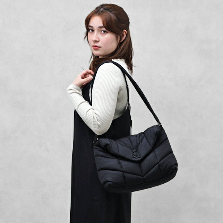 楽天市場】サンローラン SAINT LAURENT パファー ロゴ キルティング  