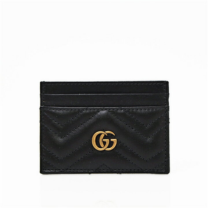 楽天市場】グッチ GUCCI GGマーモント レザー カードケース カード 