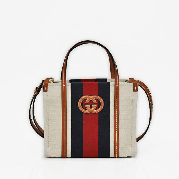楽天市場】グッチ GUCCI インターロッキングG キャンバス×レザー 2WAY  