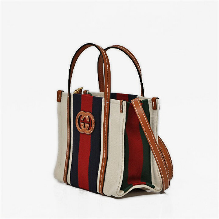 楽天市場】グッチ GUCCI インターロッキングG キャンバス×レザー 