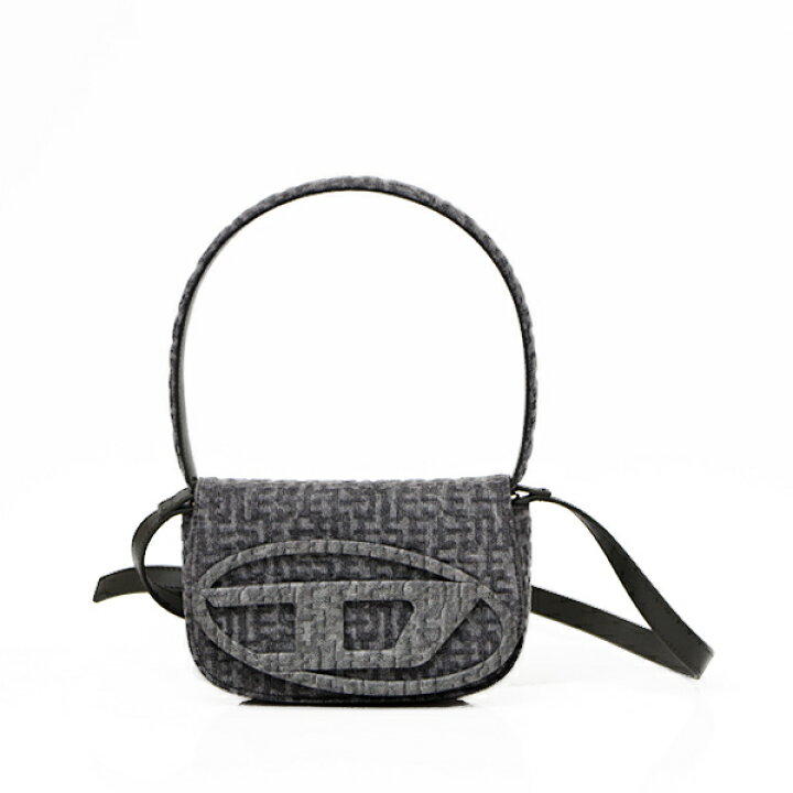 楽天市場】ディーゼル DIESEL 1DR モノグラムデニム×レザー ラウンドD  