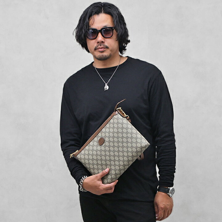 楽天市場】グッチ GUCCI インターロッキングG GGスプリームキャンバス  
