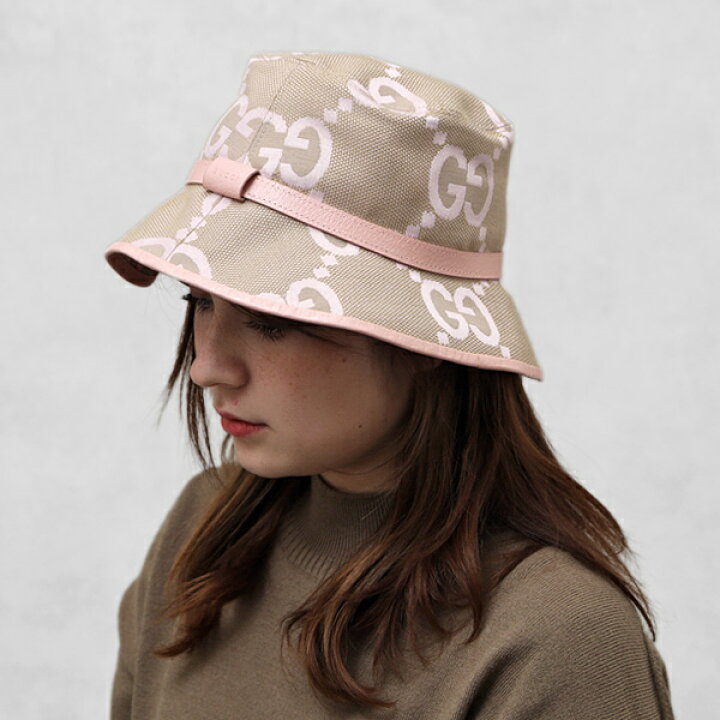 グッチGUCCIバケットハットGG キャンバス