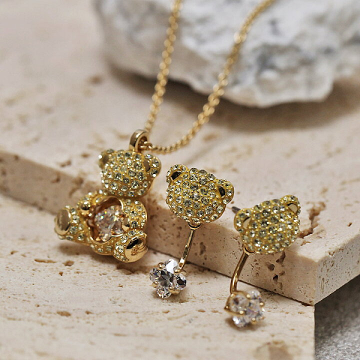 楽天市場】スワロフスキー SWAROVSKI Teddy テディベア くま クマ 