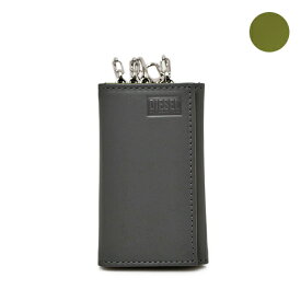 ディーゼル DIESEL KEY HOLDER 6 牛革 レザー 6連 キーケース グレー(内側：カーキ) [メンズ] X09668 PR227 H9796【B21】