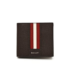 バリー BALLY レザー ウォレット 二つ折り財布 折財布 [小銭入れなし] ブラウン基調 [メンズ] TRASAI.LT F241 6236532 ギフト