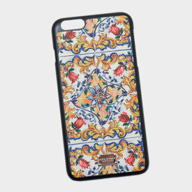 【厳選プライス！】ドルチェ&ガッバーナ ドルガバ DOLCE&GABBANA iPhone6S plus用 スマホ ケース カバー ダマスク柄 ホワイト系基調 BI2126 AC597 HW003 【K8】