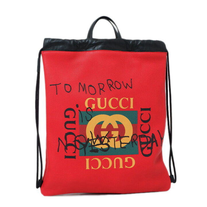 楽天市場】グッチ GUCCI ココ・キャピタン プリント 本革 レザー  