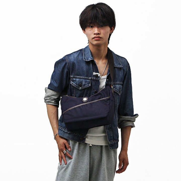 楽天市場】ボンファンティ BONFANTI ナイロン×レザー ショルダーバッグ 