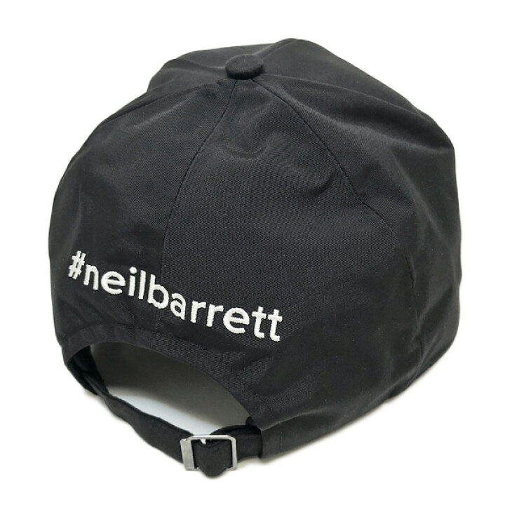 全国宅配無料 ニールバレット Neil Barrett サンダーボルト ベースボール キャップ 帽子 ブラック メンズ PBCP181E F9503  01 tvg-ausdauersport.de