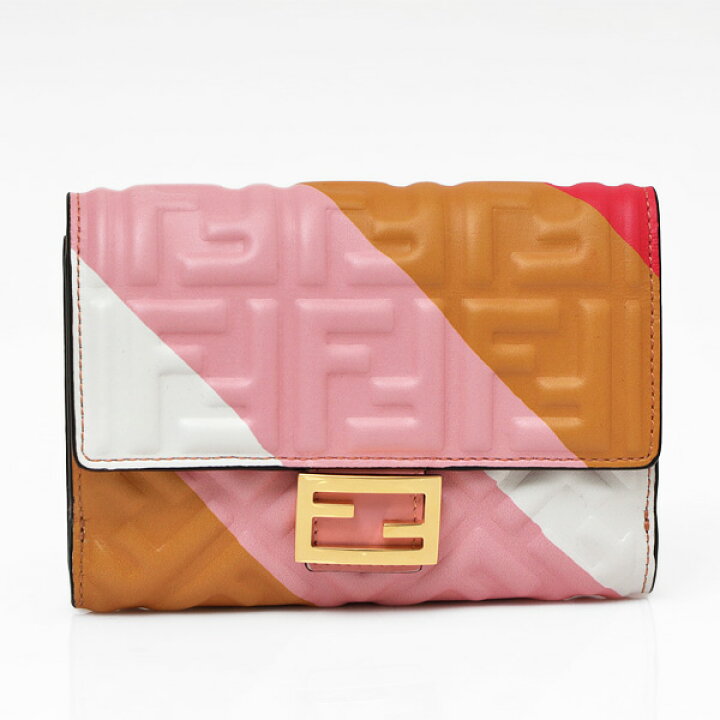 楽天市場】フェンディ FENDI 2022春夏 バゲット FFモチーフ レザー  