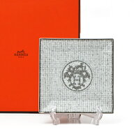 【訳有】【箱つぶれ】【返品不可】エルメス HERMES モザイクヴァンキャトル 035043 PLATINUM 正方形 プレ…