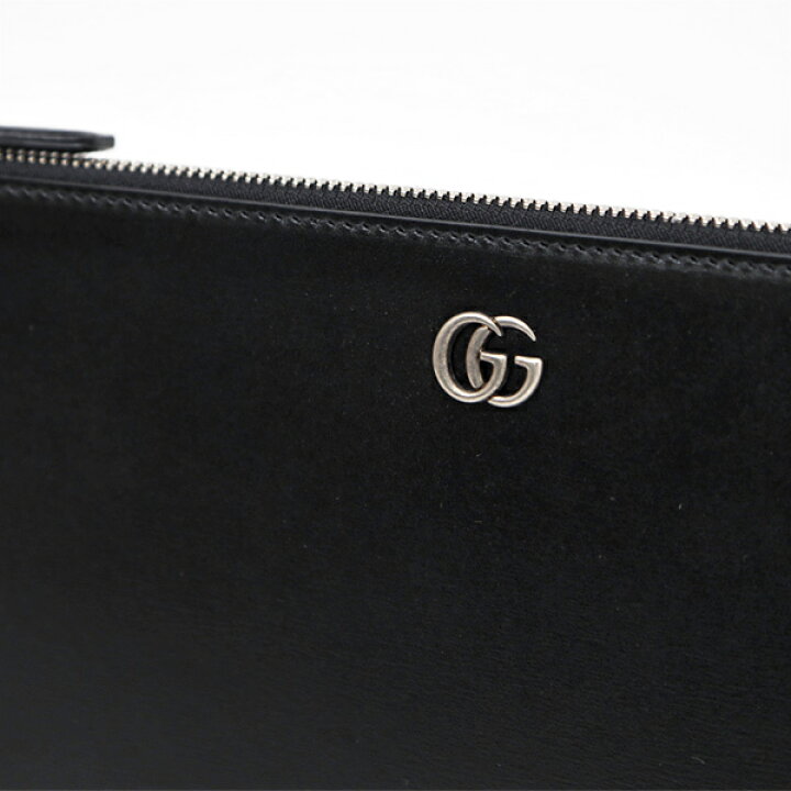 楽天市場】グッチ GUCCI アウトレット GGマーモント レザー クラッチ 