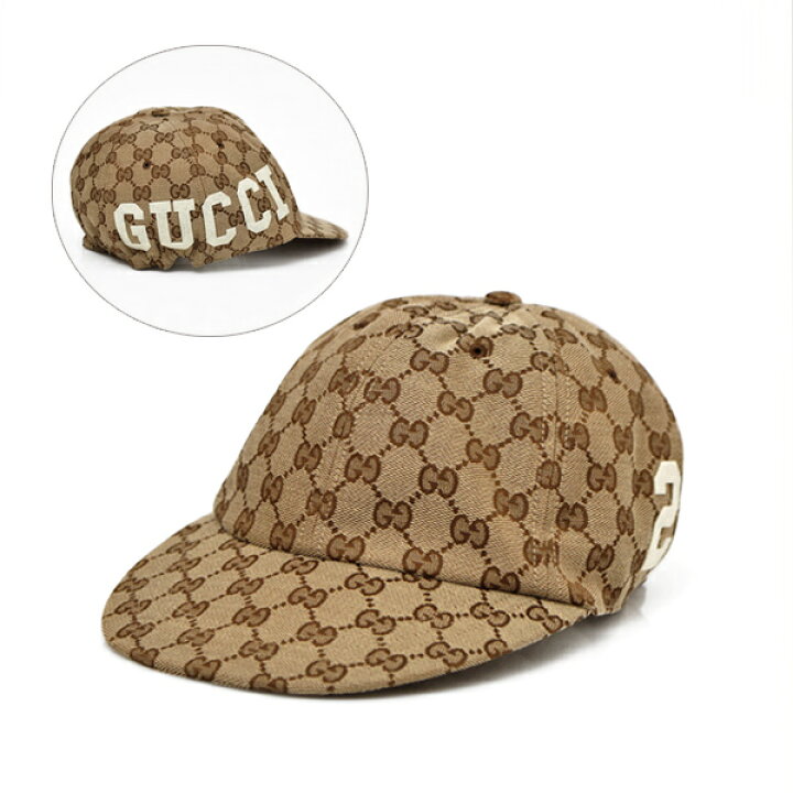 楽天市場】グッチ GUCCI GGコットンキャンバス 25 GUCCIパッチ ベース  