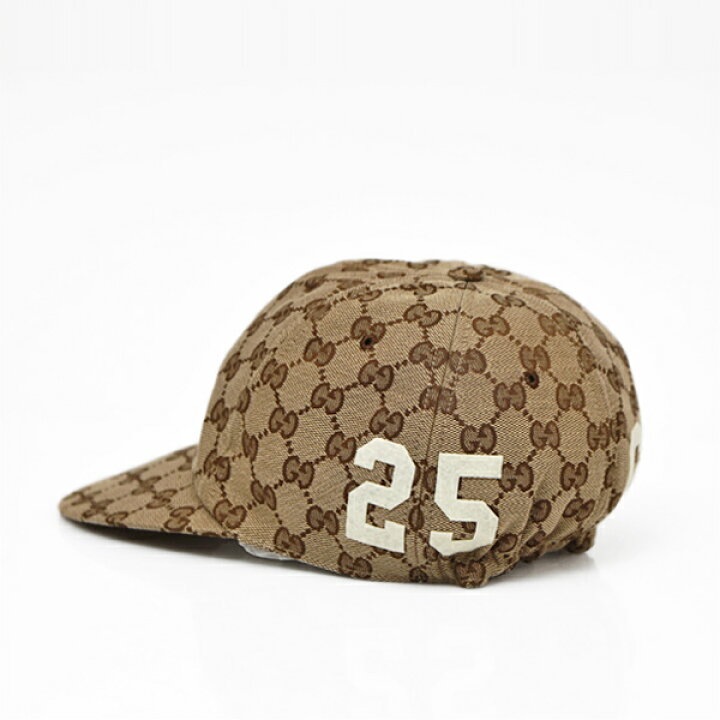 楽天市場】グッチ GUCCI GGコットンキャンバス 25 GUCCIパッチ ベース 