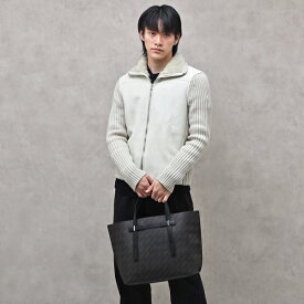 フルラ FURLA MAN ジョーヴェ GIOVE L CASUAL TOTE コーティングファブリック×レザー チェーンアーチプリント トートバッグ ビジネスバッグ ブラウン基調 A4対応 カジュアル 通勤 仕事 [メンズ][レディース] U667M07 BX1365 1057_0054S